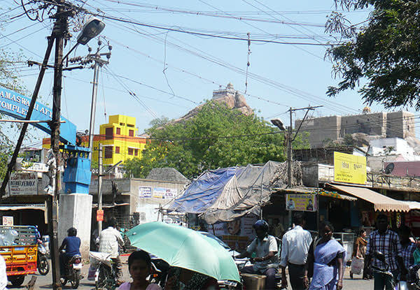 view of Rock Fort from the street